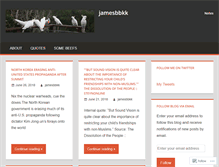 Tablet Screenshot of jamesbbkk.com